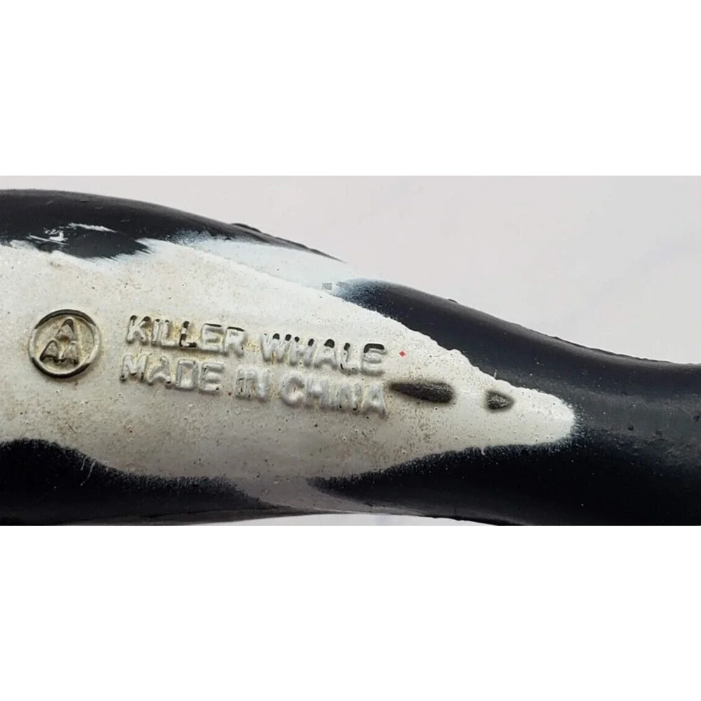 Small Rubber Orca Killer Whale Ocean Sea Life Science Toy
